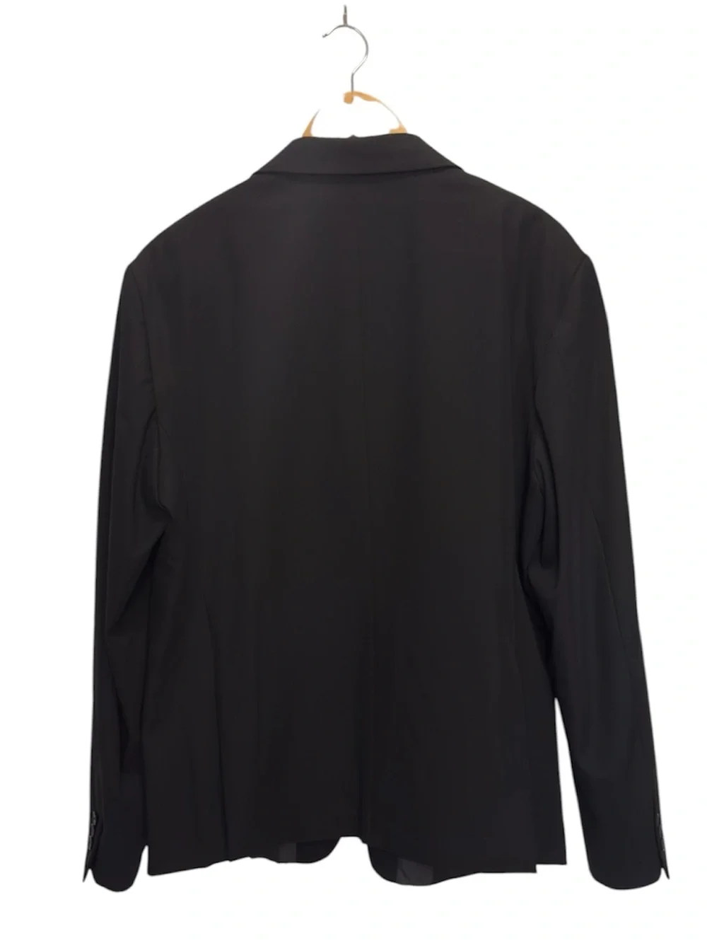 Zara Men Black Slim Fit Blazer Single Breasted Suit Jacket US 44 / EUR 54